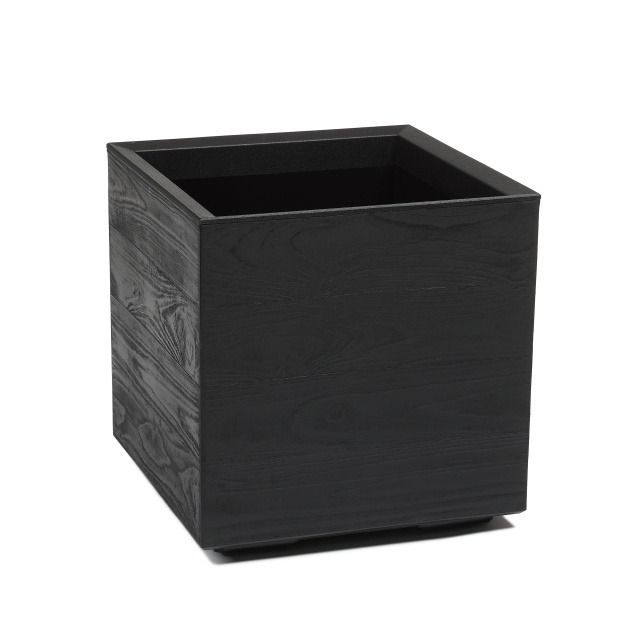 Karo deska Recycled 400x400x394mm czarny Lamela