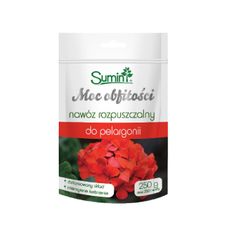 Nawóz do pelargonii Moc obfitości 250g Sumin