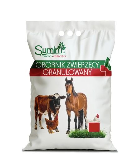 Naw&oacute;z obornik MIESZANY granulowany naturalny Sumin