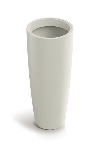 Doniczka MOLIO Round Slim TMOS40 piaskowy Ethick