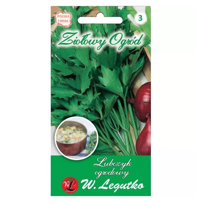 Lubczyk ogrodowy 0,50 g Ziołowy Ogród W. Legutko