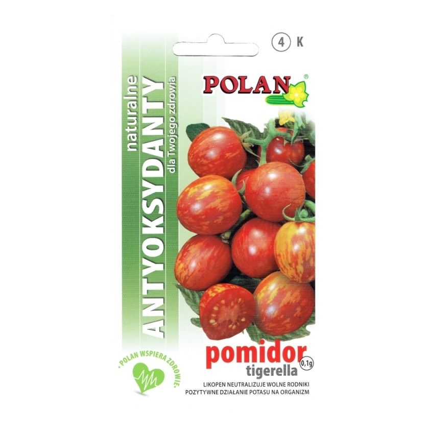 Pomidor gruntowy wysoki Tigerella nasiona 0,1 g Polan