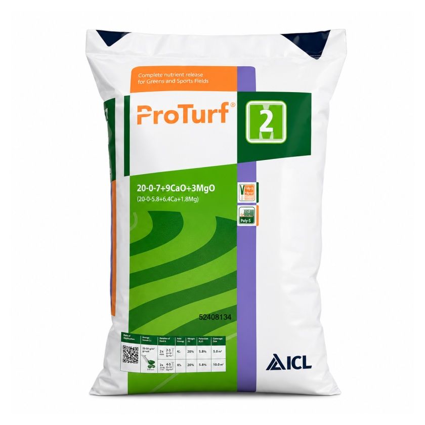 Nawóz ProTurf 20-0-7+9CaO+3MgO 25kg ICL