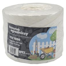 Sznurek TEX 1000 dł. 500 mb - biały TERPLAST
