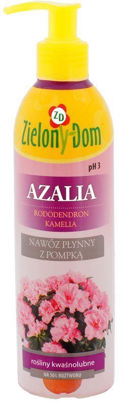 Nawóz z pompką dla azalii 300 ml Zielony Dom 