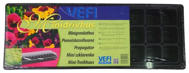 Miniszklarenka 60 x 22cm - 30 doniczek VEFI