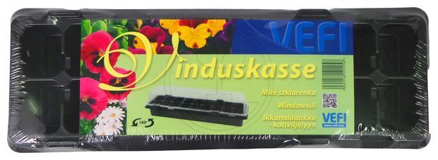 Miniszklarenka 47 x 16cm - 18 doniczek VEFI