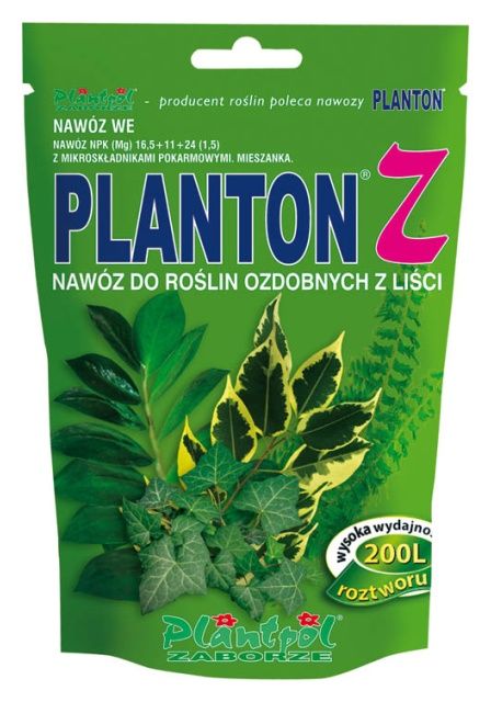 Nawóz Planton Z - do zielonych 200 g Plantpol