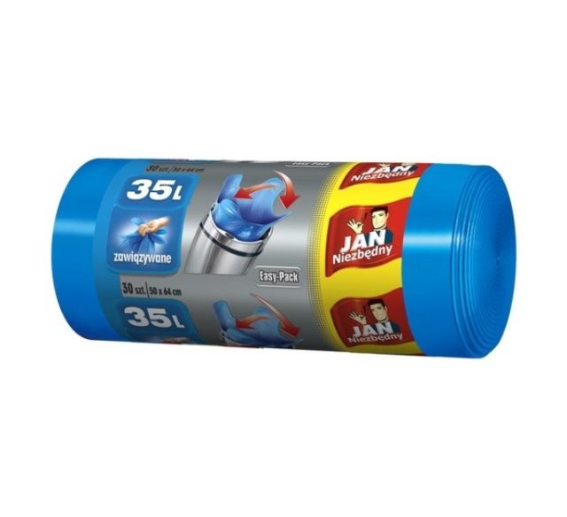 Worek na śmieci Easypack 35 L 30 sztuk Jan Niezbędny