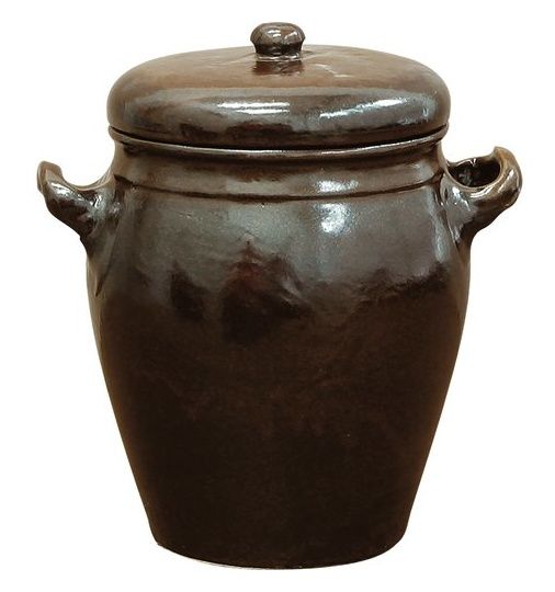Kamionka 1,6 L rustykalny z pokrywką Browin