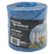Sznurek TEX 1000 dł. 250 mb - niebieski TERPLAST