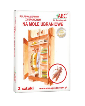 Pułapka na mole ubraniowe 2szt ABC
