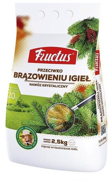 Fructus naw&oacute;z przeciwko brązowieniu igieł 2,5 kg Fosfan