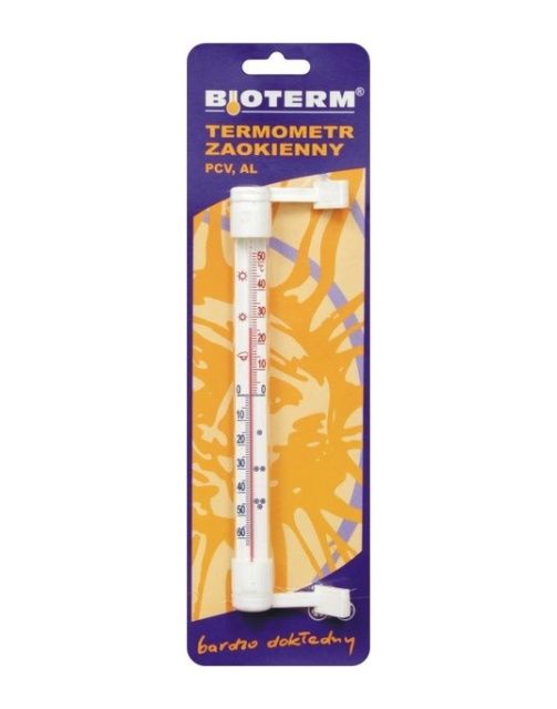 Termometr zewnętrzny przyklejany 210/18mm Biowin 20200
