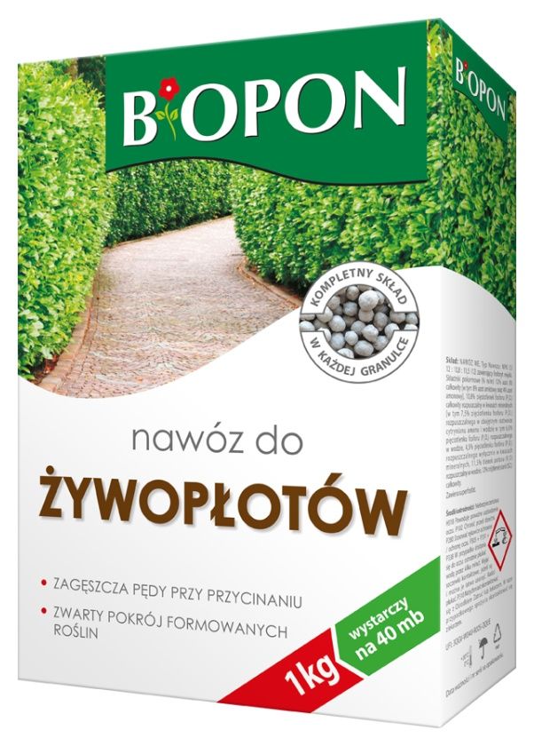 Naw&oacute;z do żywopłot&oacute;w 1 kg Bopon