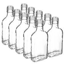 Butelka piersiówka na nalewki 200 ml 10 sztuk Browin