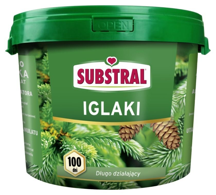 Naw&oacute;z długo działający 100 dni do iglak&oacute;w Substral