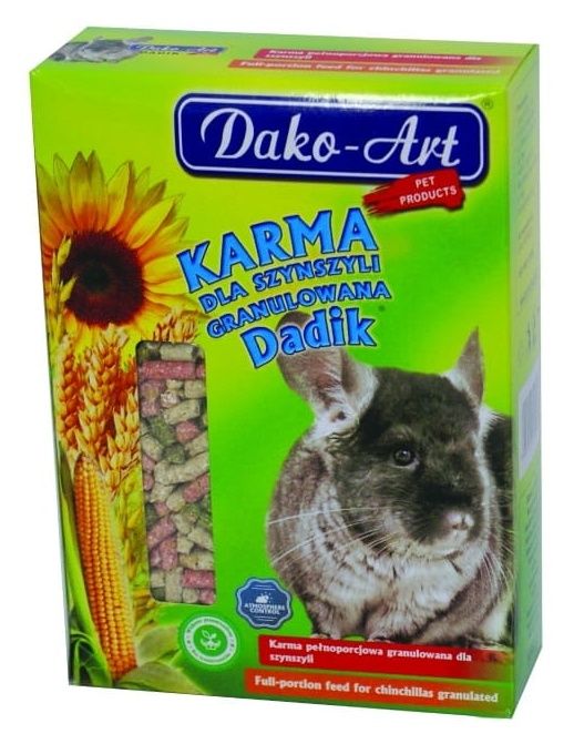 Pokarm dla szynszyli 500g Dako-Art