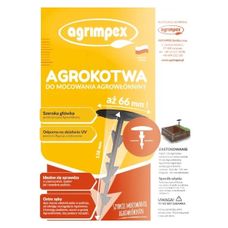 Agrokotwa czarna 100 sztuk Agrimpex