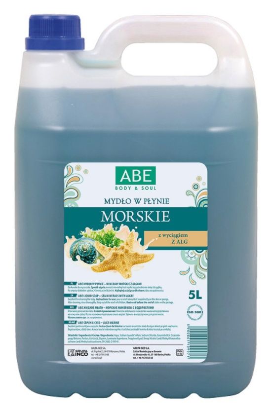 Mydło w płynie ABE morskie z algami 5L