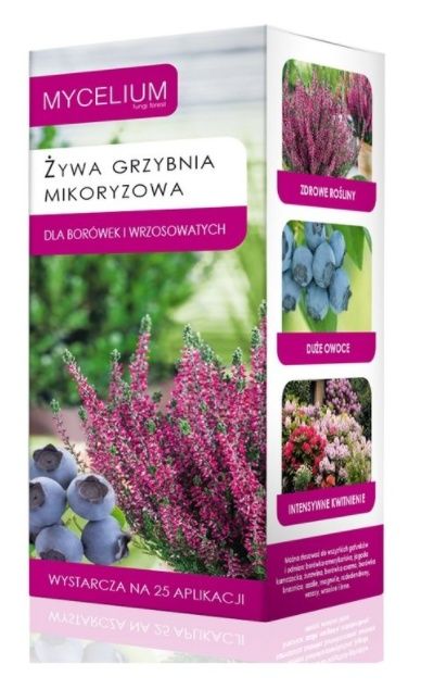 Grzybnia - mikoryza dla borówek i wrzosowatych 250ml