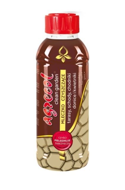 Clean Garden Mleczko czyszczące gres, kamień, ceramika 888 ml Agrecol 