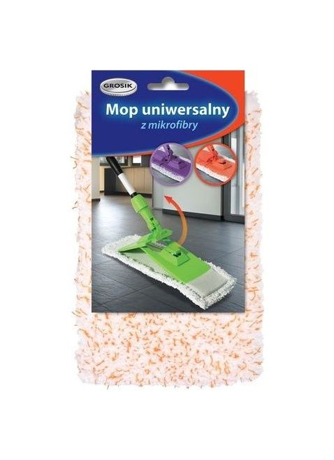 Wkład do mop płaski uniwersalny mikrofibra Grosik