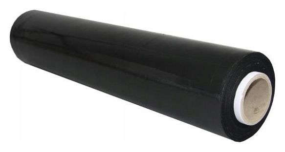 Folia Pe 500x0,023 Stretch czarna Total-Pack