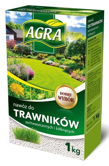 Nawóz granulowany do trawników zachwaszczonych 3kg Agra