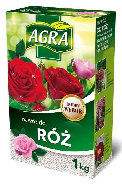 Nawóz granulowany do róż 1kg Agra