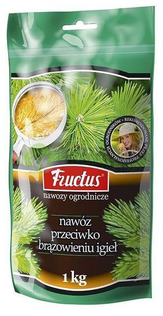 Fructus nawóz przeciwko brązowieniu igieł 1 kg Fosfan