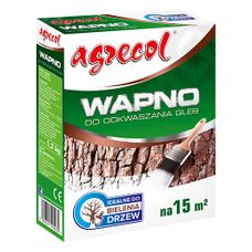 Wapno do bielenia drzew i odkwaszania gleb 1,2 kg Agrecol
