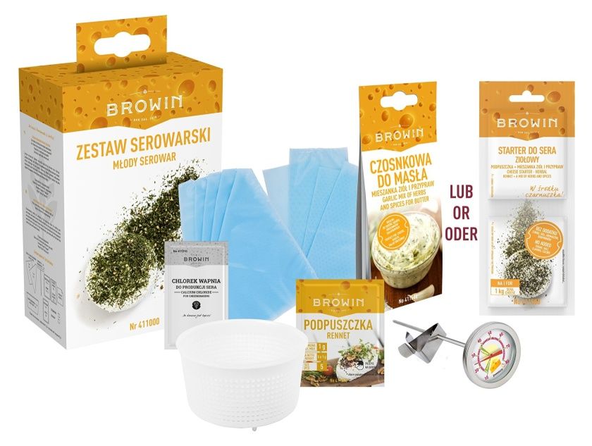 Zestaw serowarski - młody serowar 411000 Browin