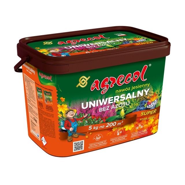 Nawóz jesienny uniwersalny  bez azotu 5 kg Agrecol