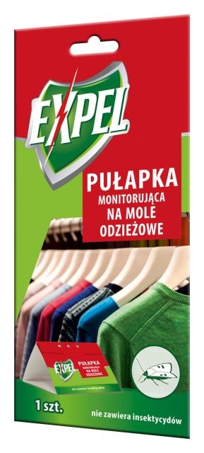 Pułapka na mole odzieżowe 1 sztuka Expel 