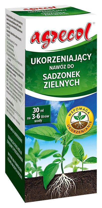 Naw&oacute;z ukorzeniający do sadzonek zielonych 30 ml Agrecol