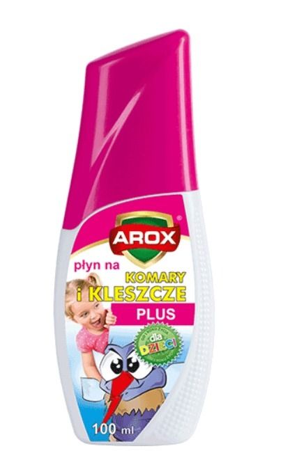 Płyn na komary i kleszcze dla dzieci Arox