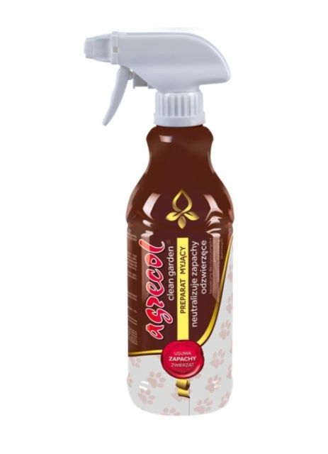 Clean Garden Preparat myjący neutralizuje zapachy zwierzęce 555 ml Agrecol 