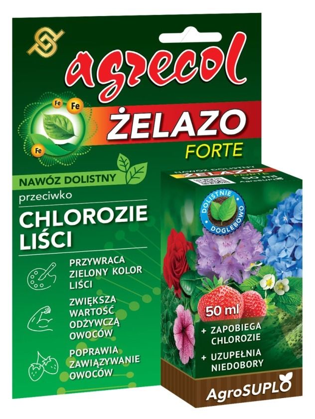 Żelazo Forte nawóz dolistny 50 ml Agrecol