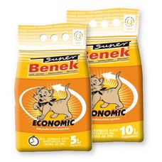 Żwirek bentonitowy economic Super Benek4