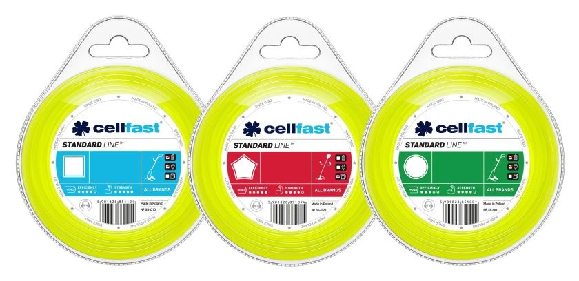 Żyłka tnąca STANDARD Cellfast gr