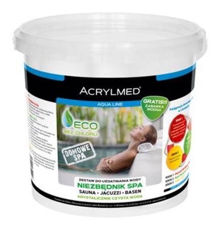 Zestaw Basenowy SPA + gratis / wiaderko Acrylmed