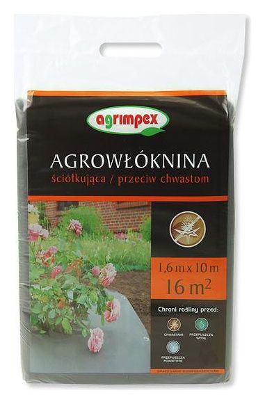 Agrimpex - Ści&oacute;łkująca przeciw chwastom - czarna AGRIMPEX