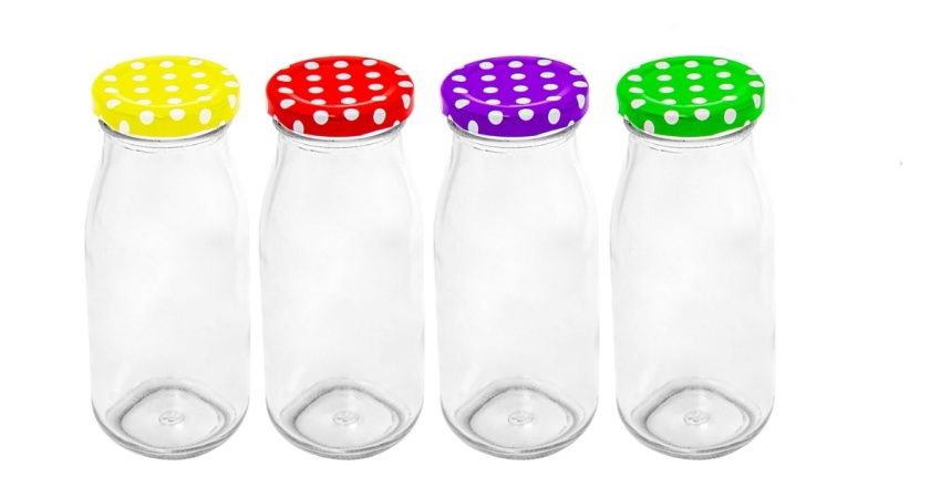 Butelka na sok 230 ml + nakrętka fi 43 12 szt Tragar