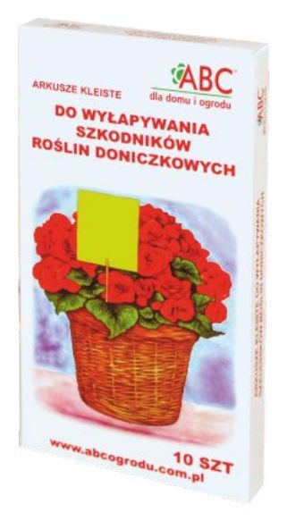 Arkusze kleiste do roślin doniczkowych 10 szt ABC