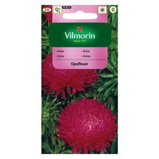 Aster chiński peoniowy Opalfeuer 0,5g Vilmorin