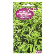 Bazylia cytrynowa 0,5g Polan