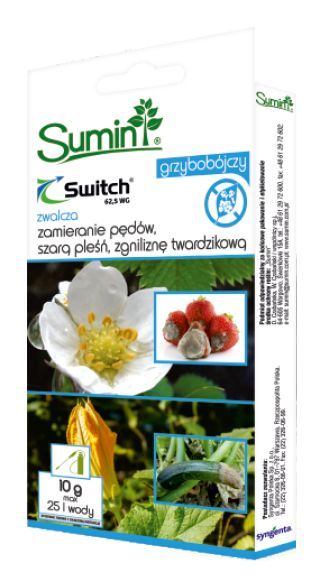 Switch 62,5 WG rośliny ozdobne Sumin