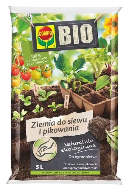 BIO Podłoże do siewu i pikowania 5 L Compo