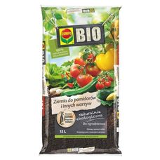 Bio Ziemia do pomidorów i innych warzyw 15 L Compo